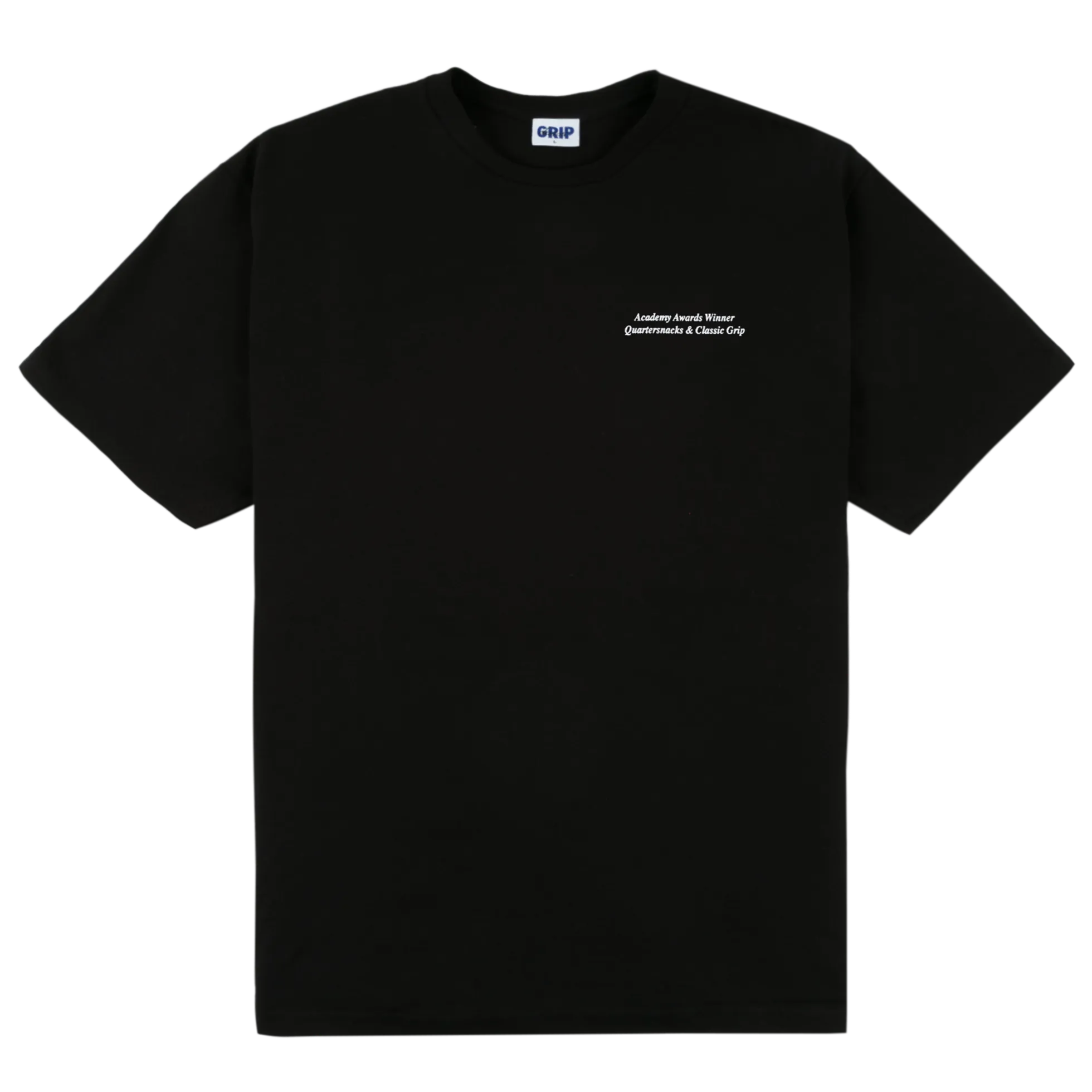 Quartersnacks X Classic Grip Winner Tee Black