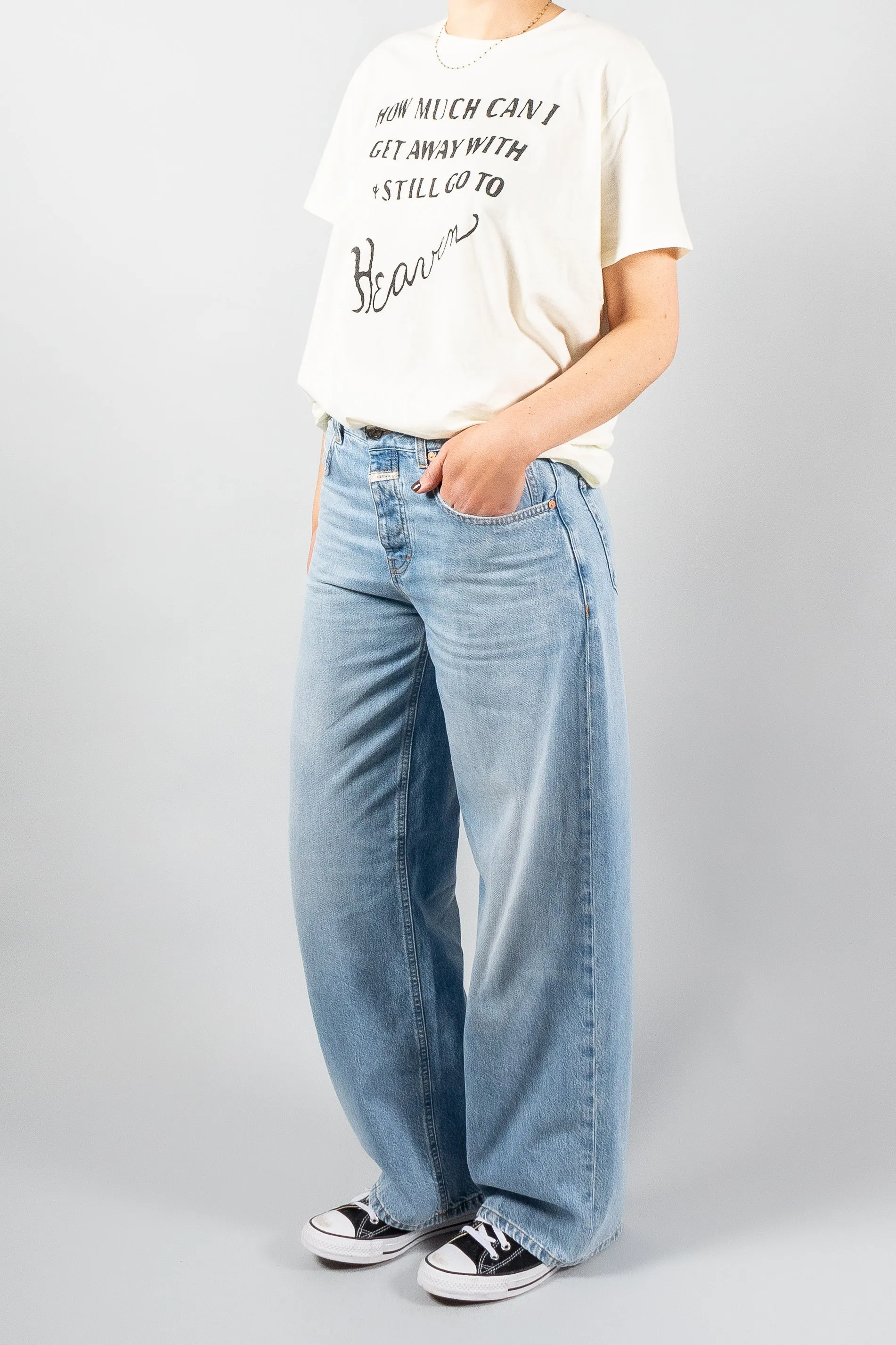 R13 Denim 'How Much Can I Get Away With' Boy T-Shirt