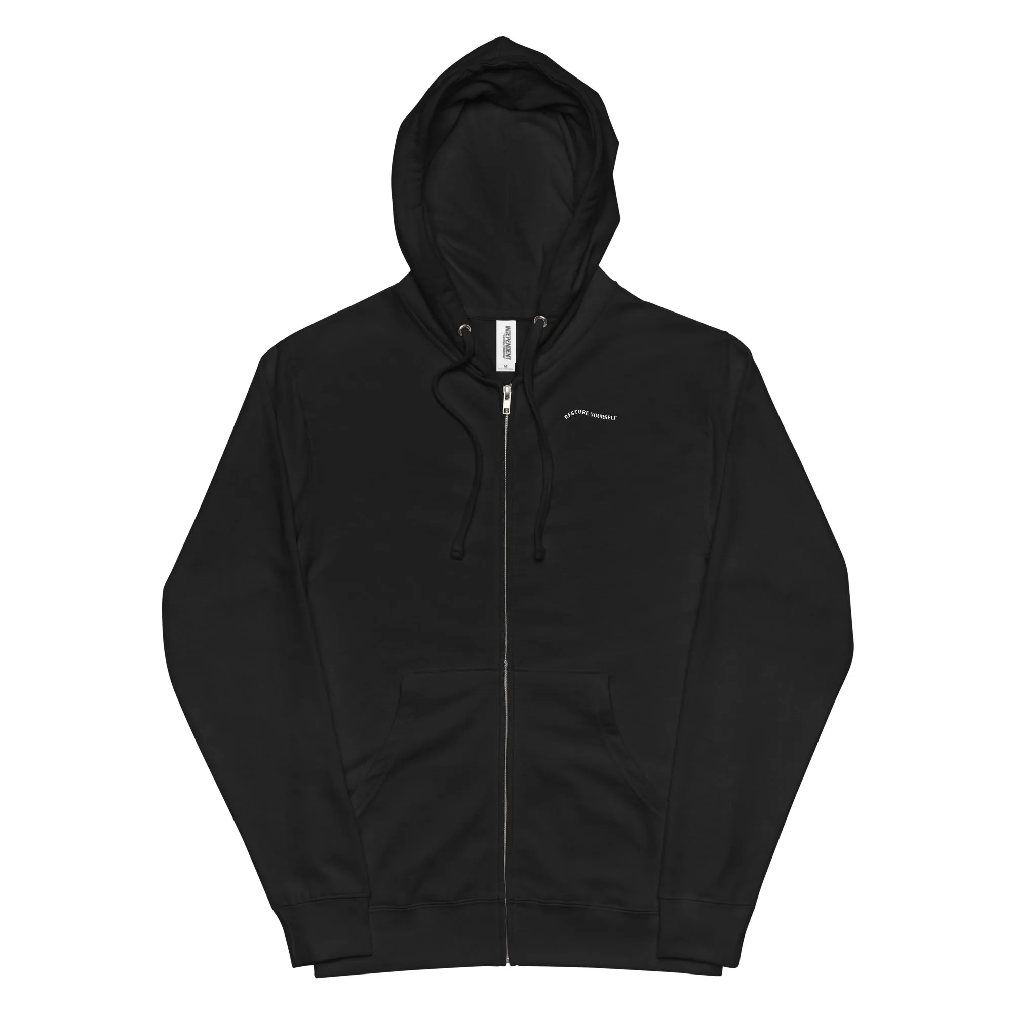 Restore Yourself - Gender Neutral Zip Up Hoodie