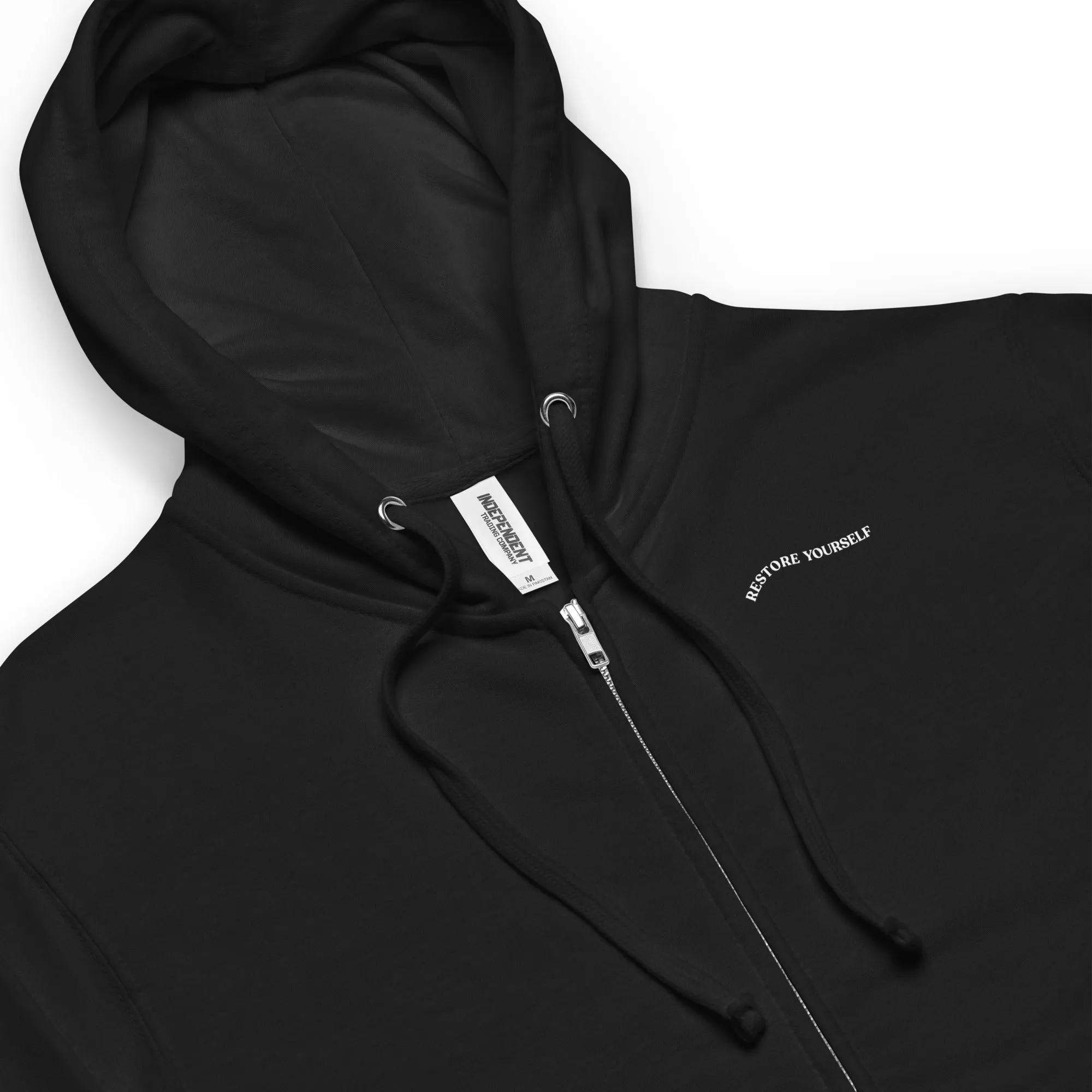 Restore Yourself - Gender Neutral Zip Up Hoodie