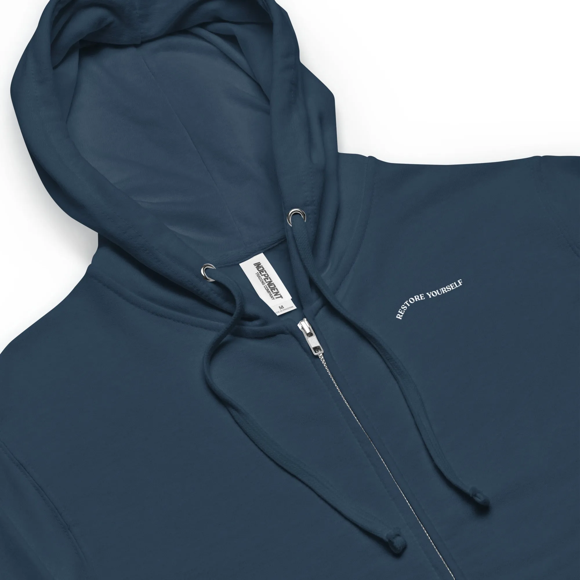 Restore Yourself - Gender Neutral Zip Up Hoodie