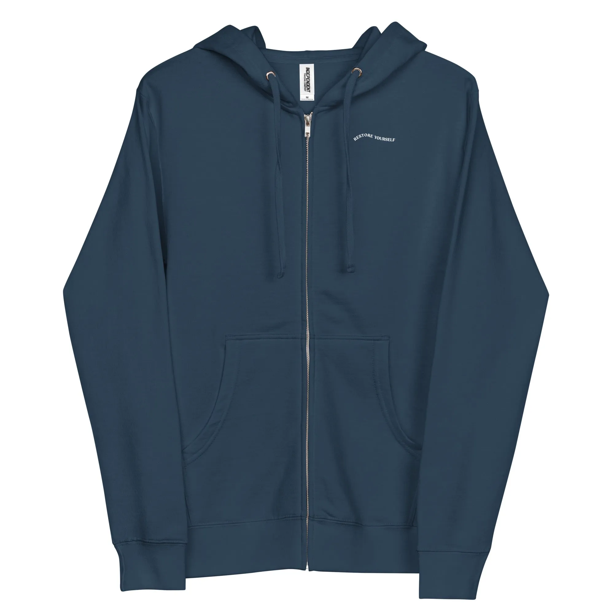 Restore Yourself - Gender Neutral Zip Up Hoodie