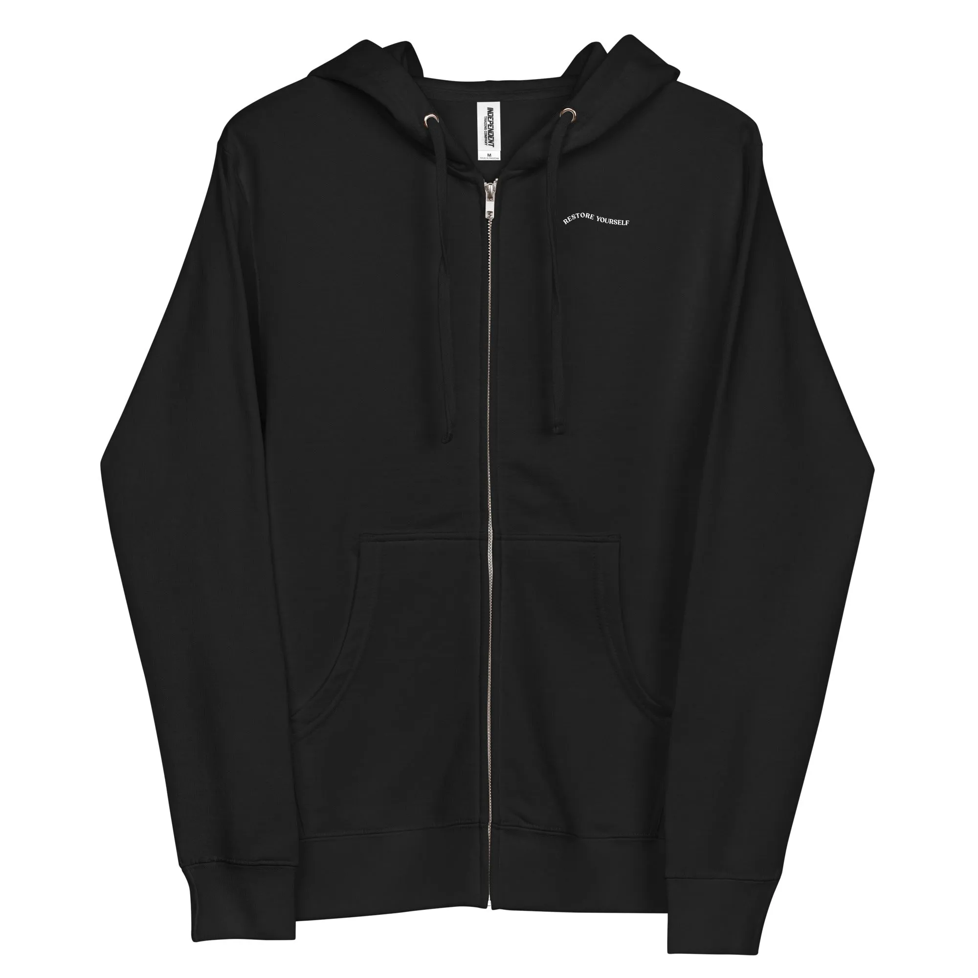 Restore Yourself - Gender Neutral Zip Up Hoodie