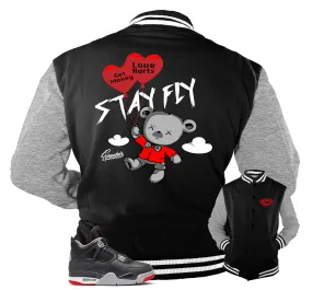 Retro 4 Bred Money Over Love Jacket