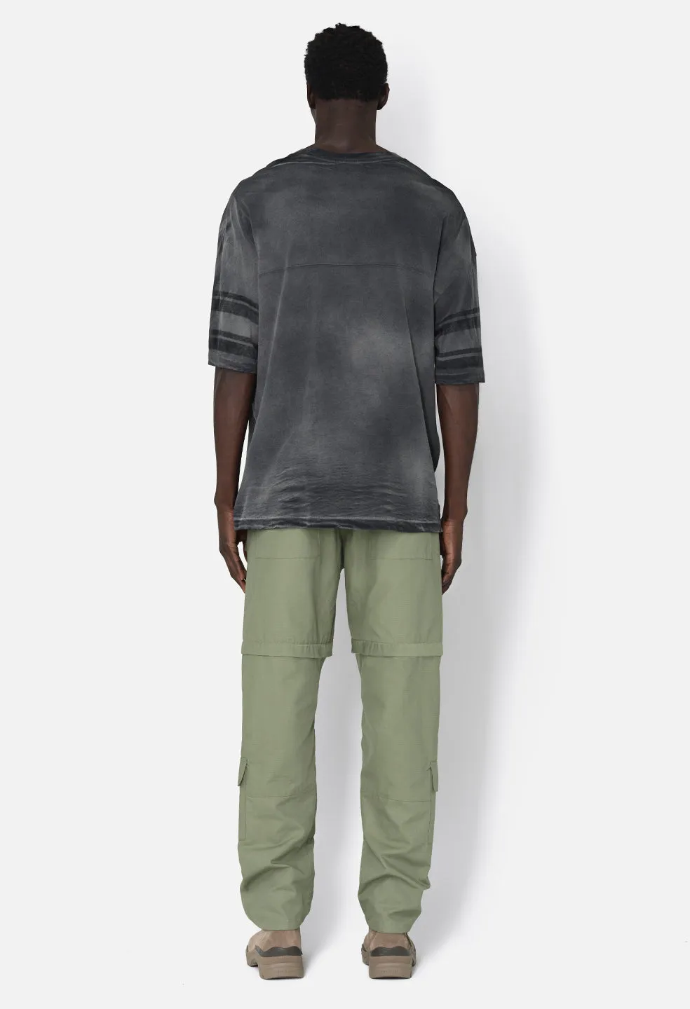 Rip Stop Zip Cargo Pant / Olive