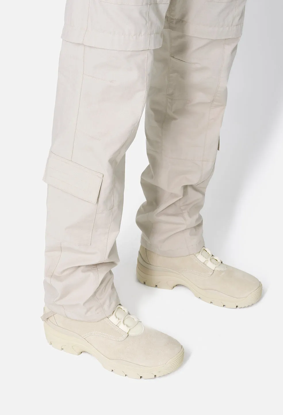 Rip Stop Zip Cargo Pant / Tan