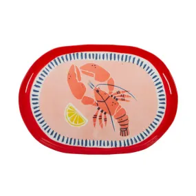 Riviera Lobster Ceramic Platter