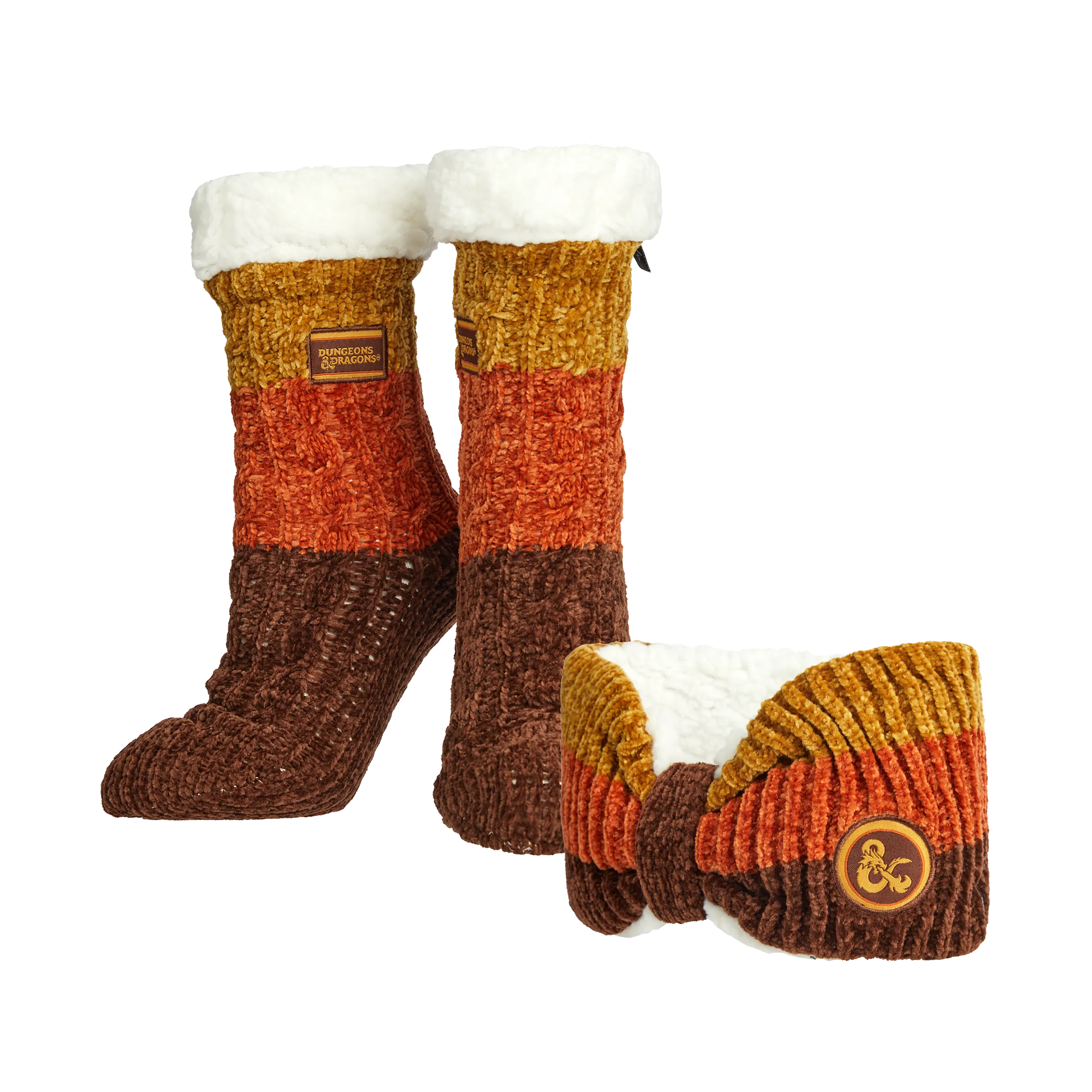 Roll To Hit Sherpa Sock & Headband Set