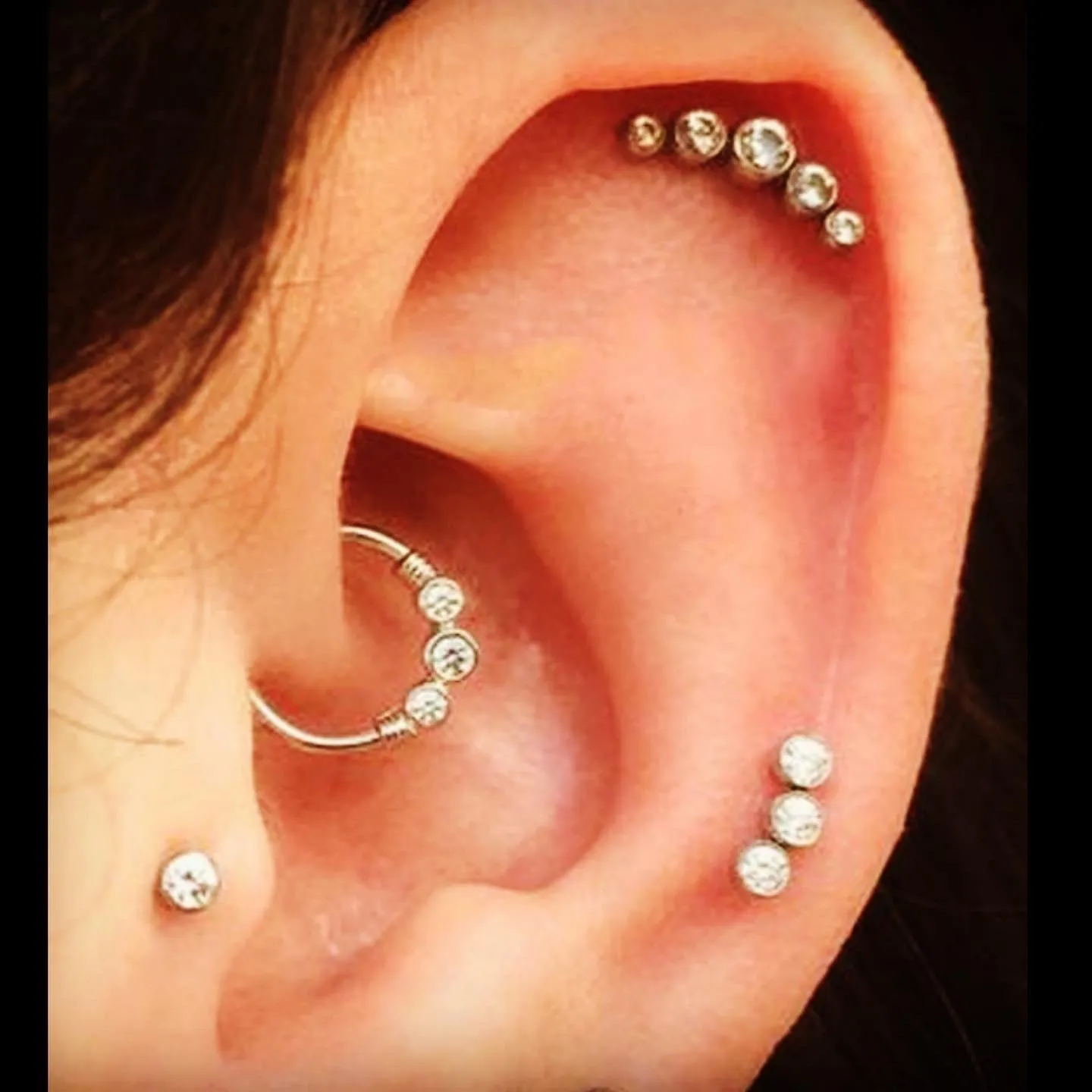 Rook earring E104