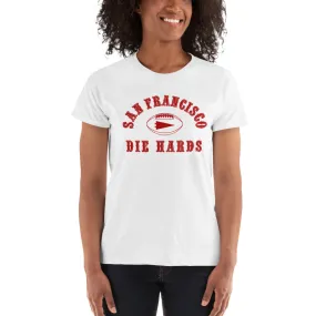 SF DIEHARDS - Womens White Shirt