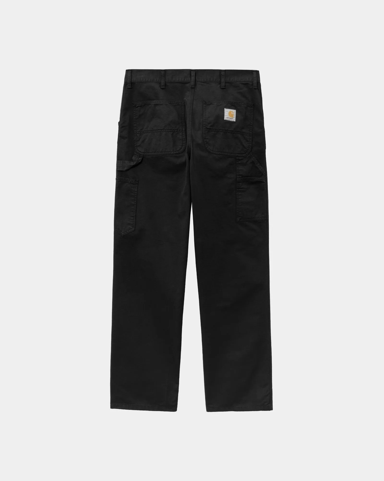 Single Knee Pant - Drill | Black (garment dyed)