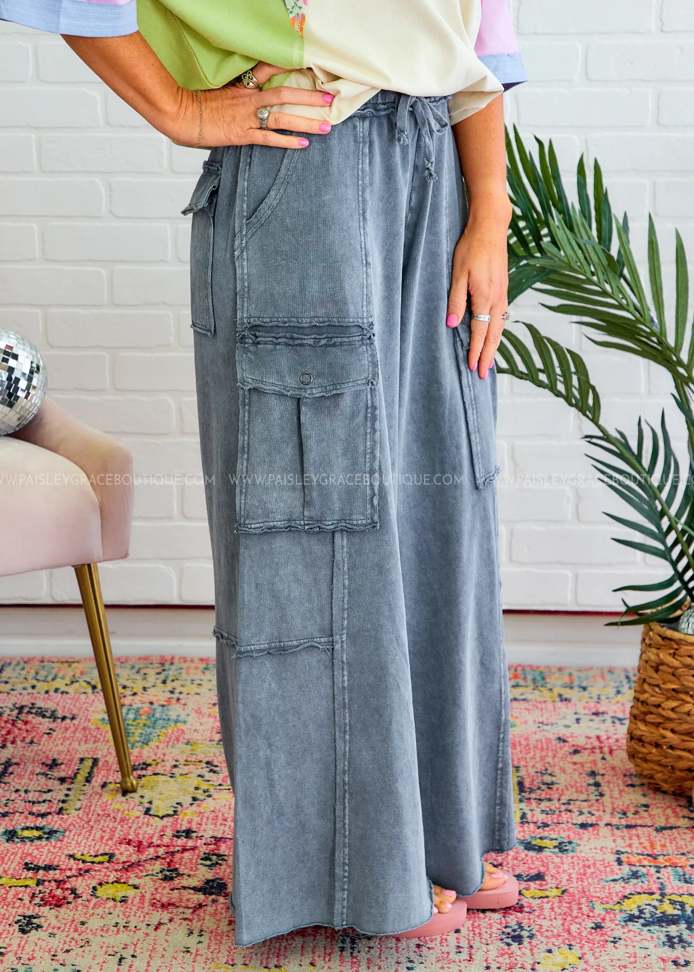 Sparks Fly Pants - Faded Navy