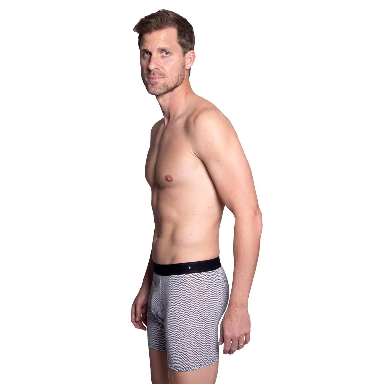 The Herringbone Boxer Brief