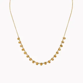 The Petite Lena Honey Sapphire Necklace