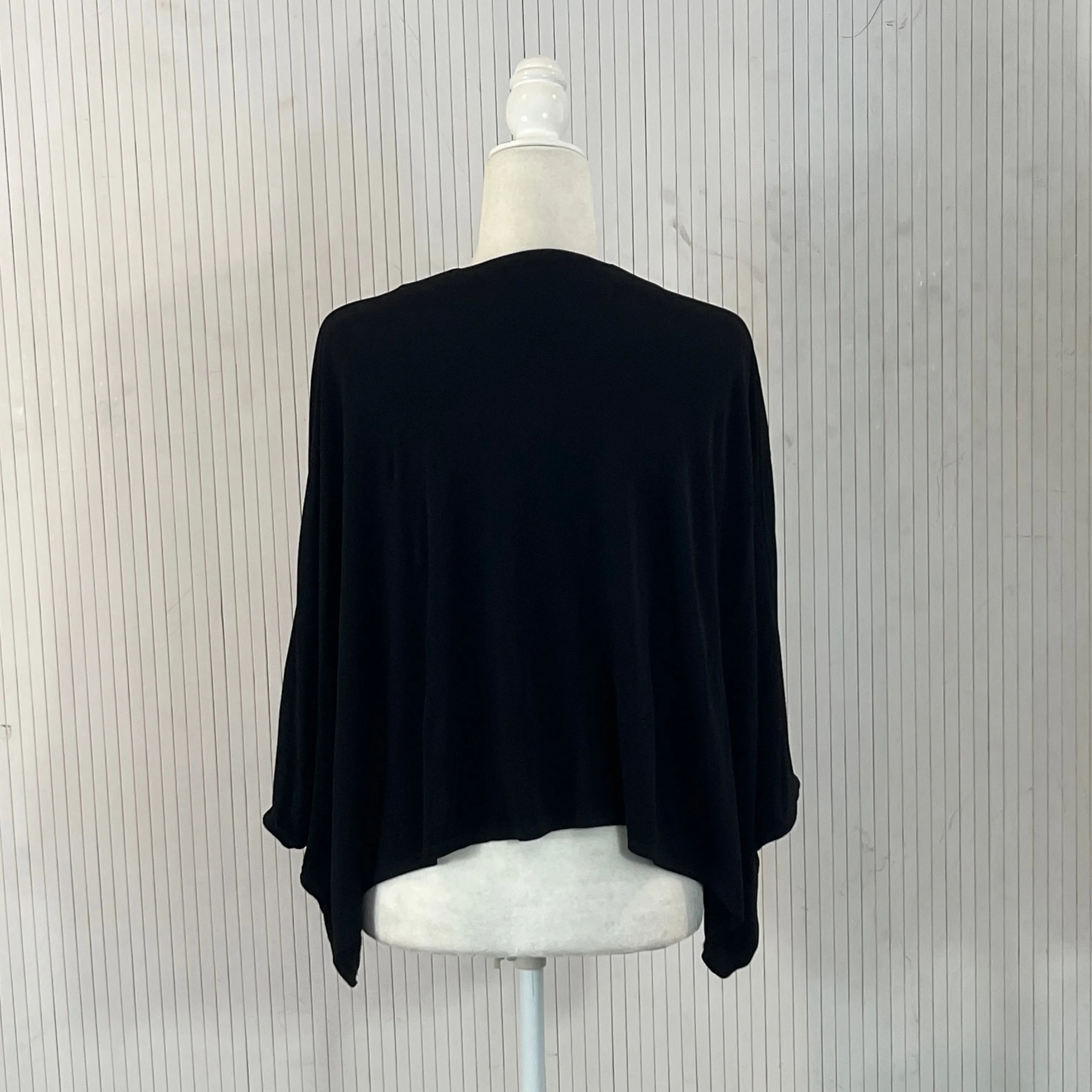 The Row Black Knit Crepe Crop Superwide Top S/M/L/Xl/XXL