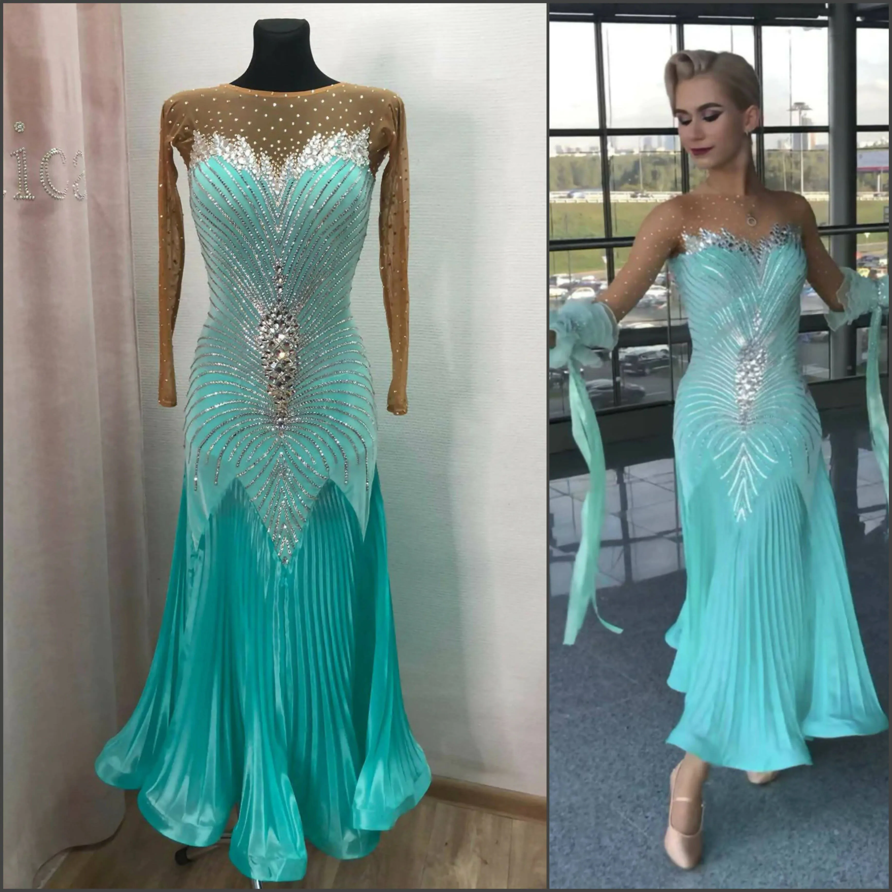 Tiffany Shimmering Ballroom Dress