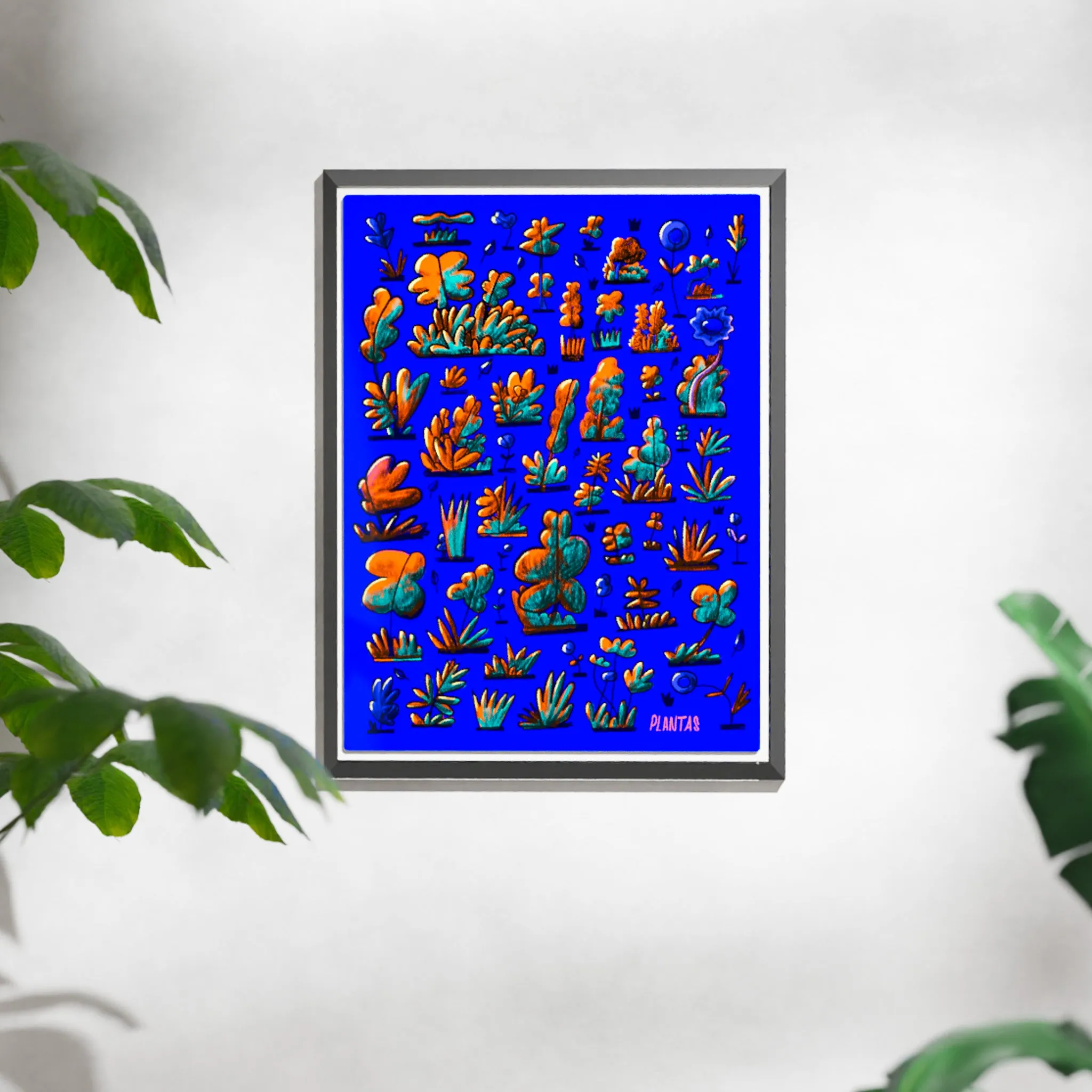 Tiny Forest Framed poster