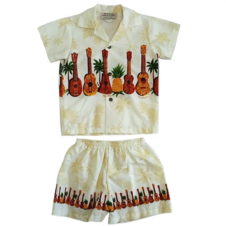 Ukulele Chestband Boys Cabana Set