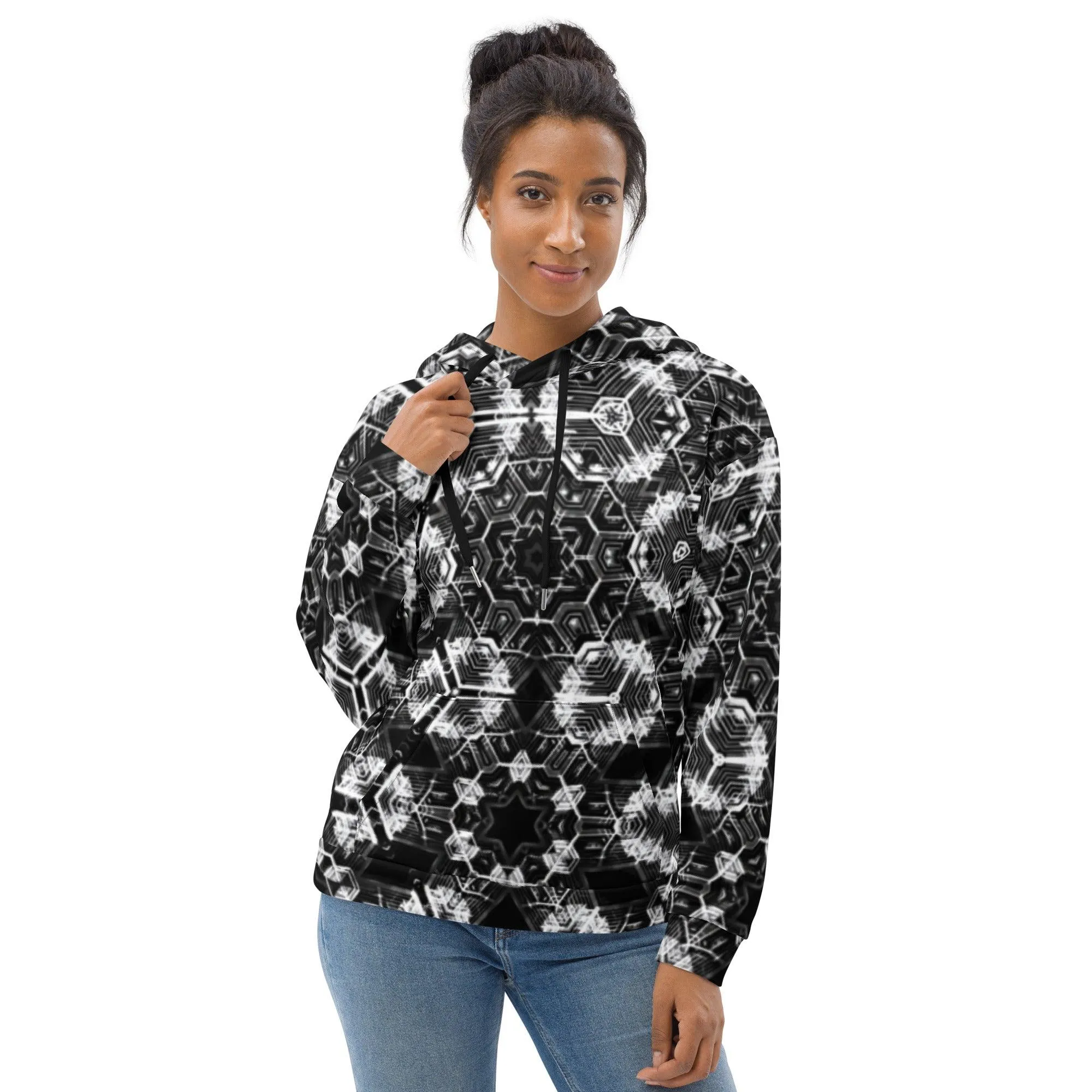 Unisex Sacred Geometric Hexagonal  Pattern by Meta Zen v1.0