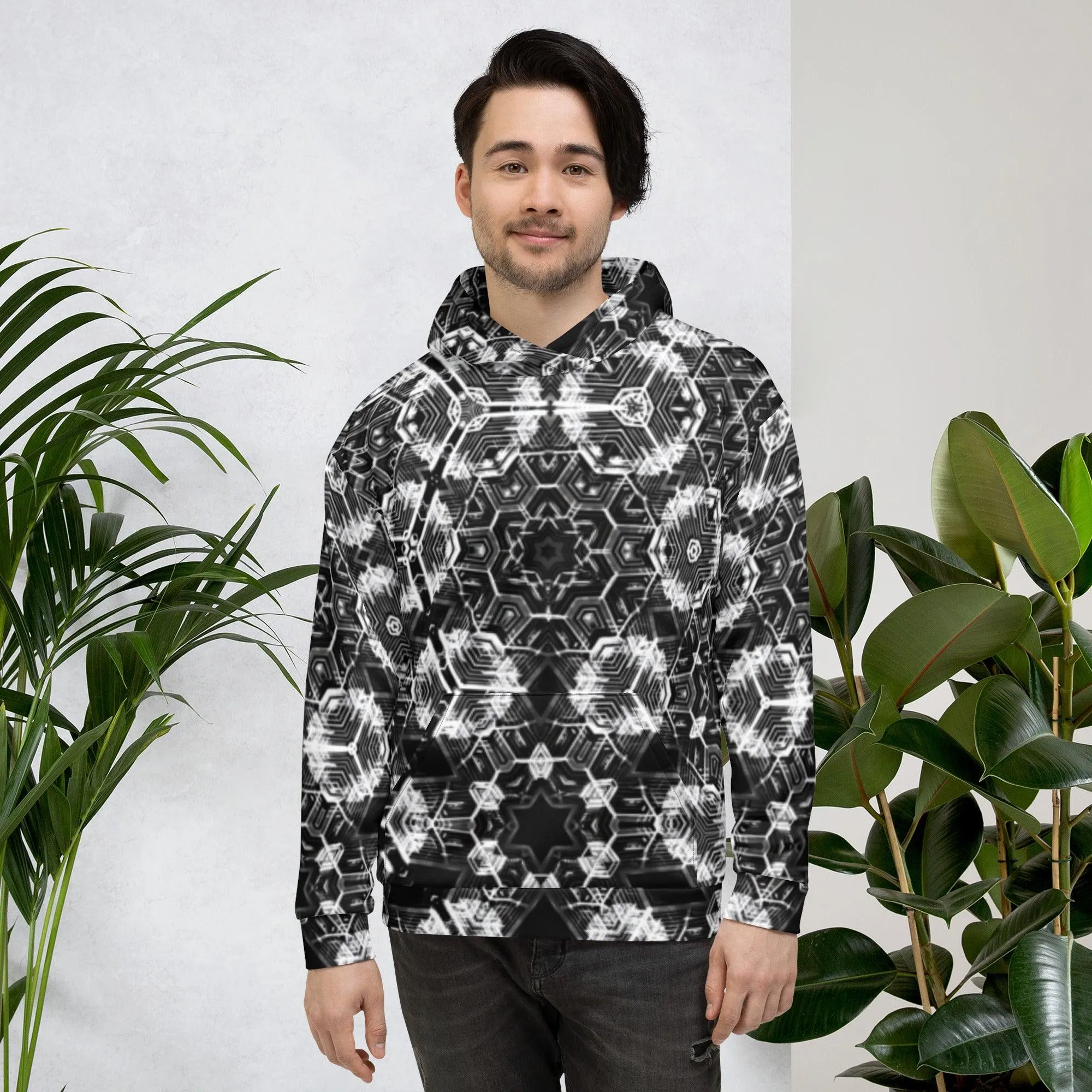 Unisex Sacred Geometric Hexagonal  Pattern by Meta Zen v1.0