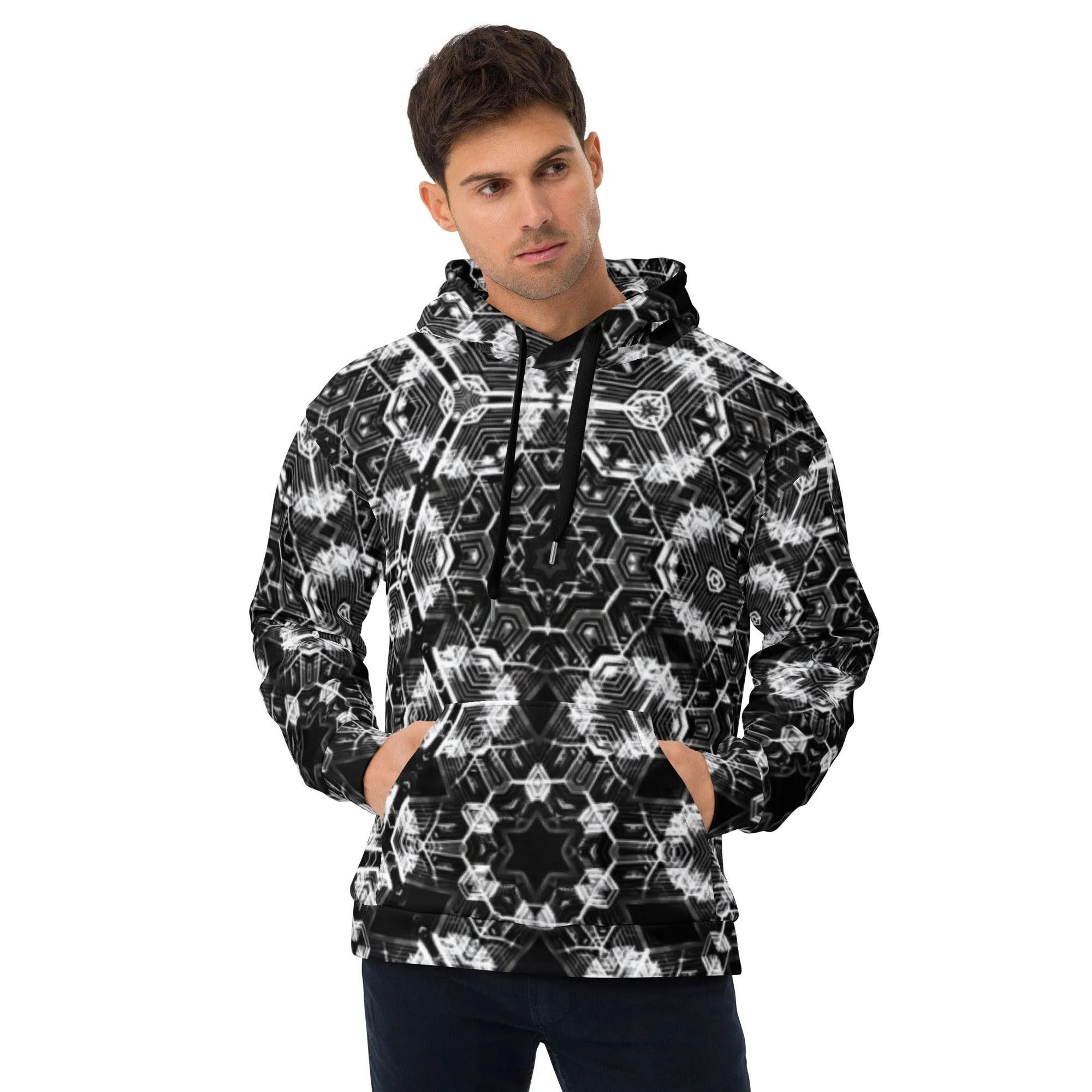 Unisex Sacred Geometric Hexagonal  Pattern by Meta Zen v1.0