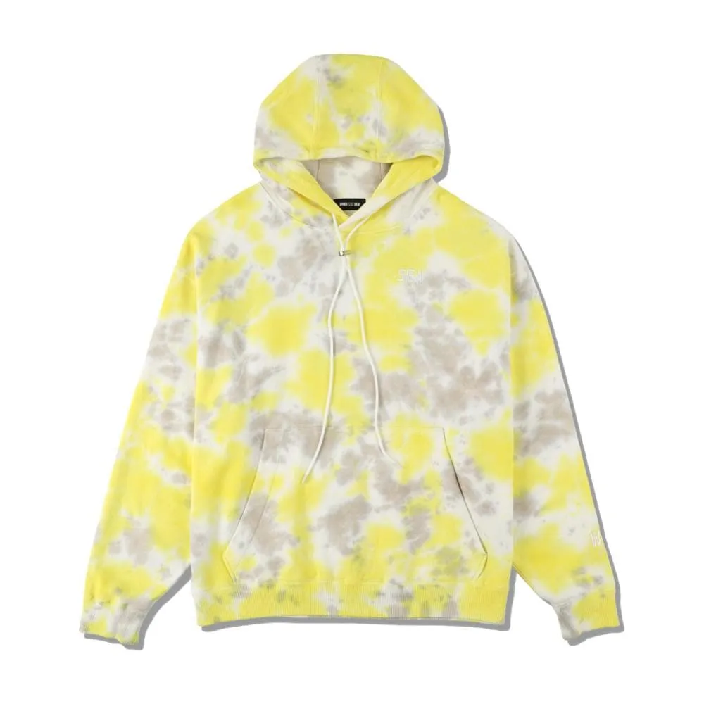 WIND AND SEA SEA TIEDYE HOODIE-YELLOW