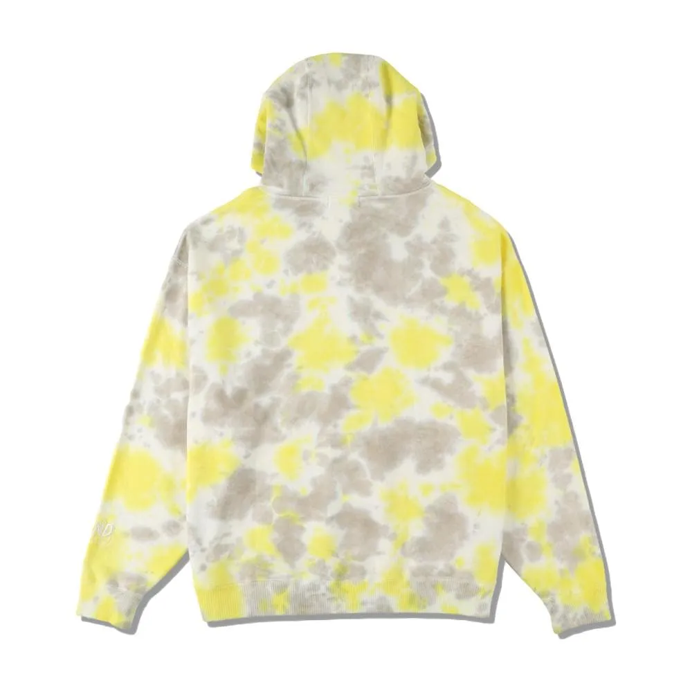 WIND AND SEA SEA TIEDYE HOODIE-YELLOW