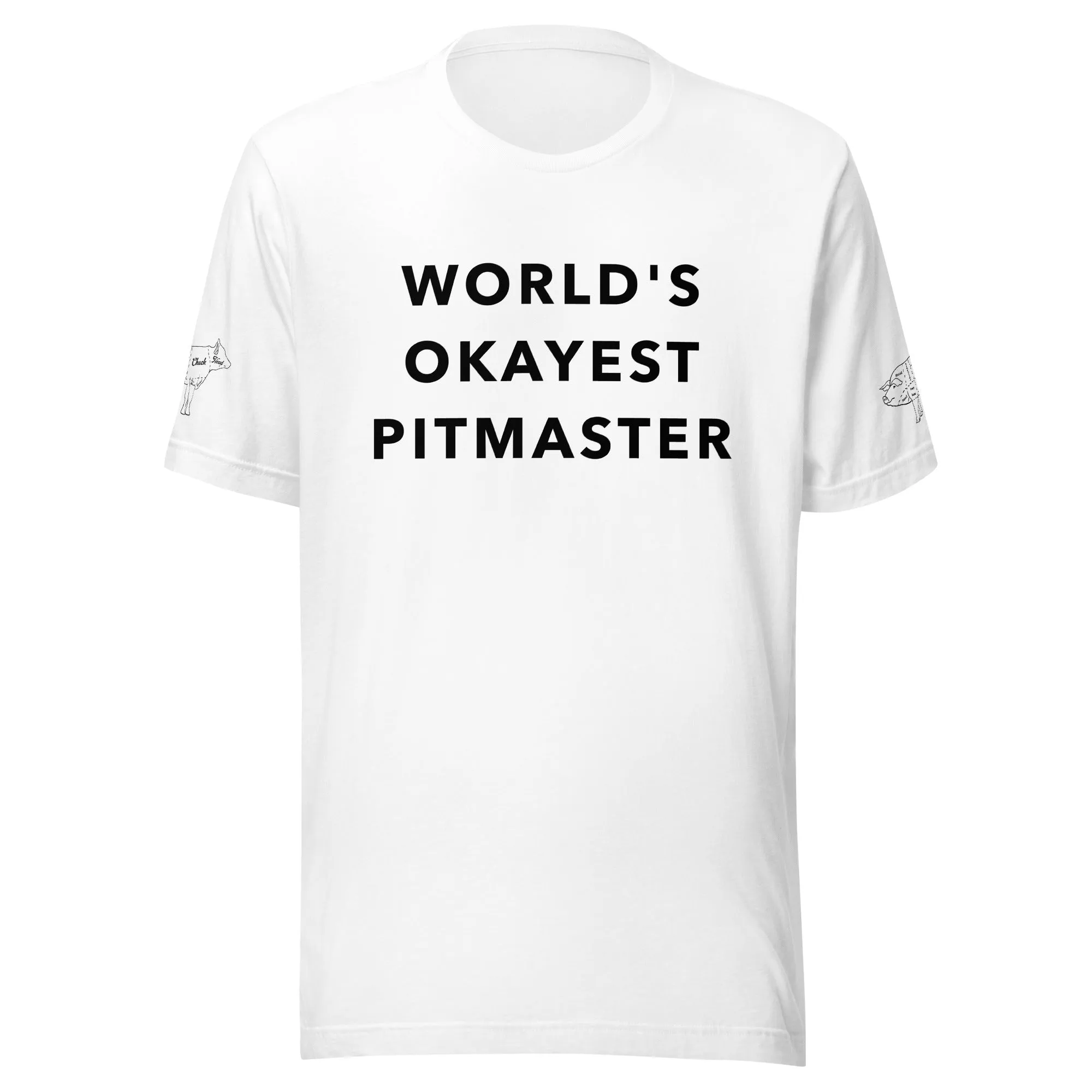 World's Okayest Pitmaster t-shirt