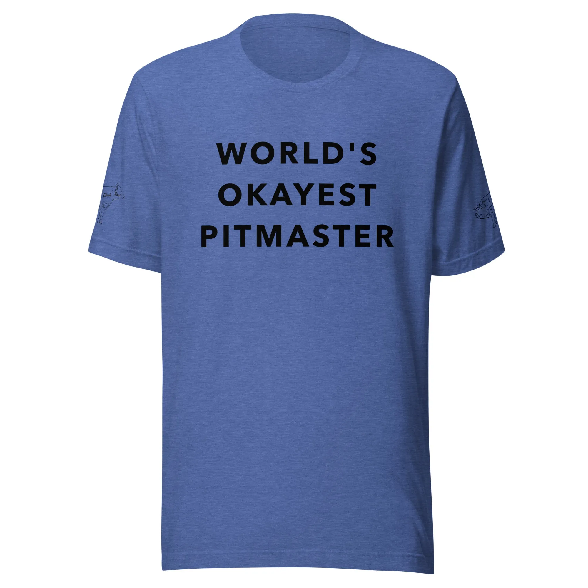 World's Okayest Pitmaster t-shirt