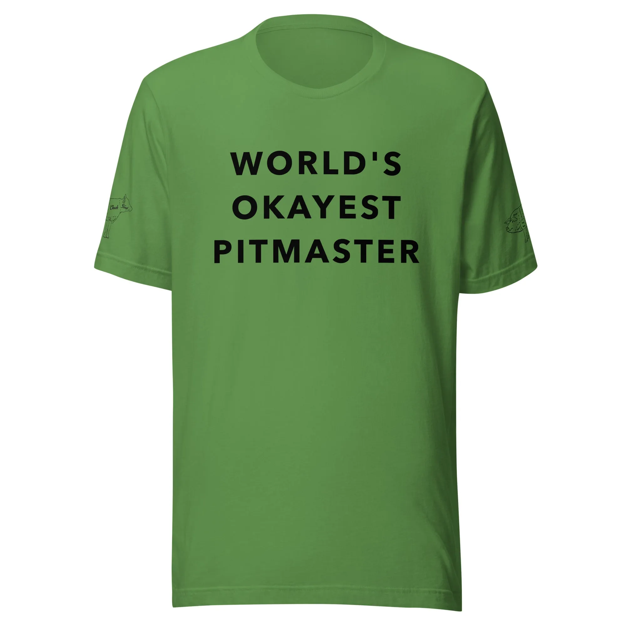 World's Okayest Pitmaster t-shirt