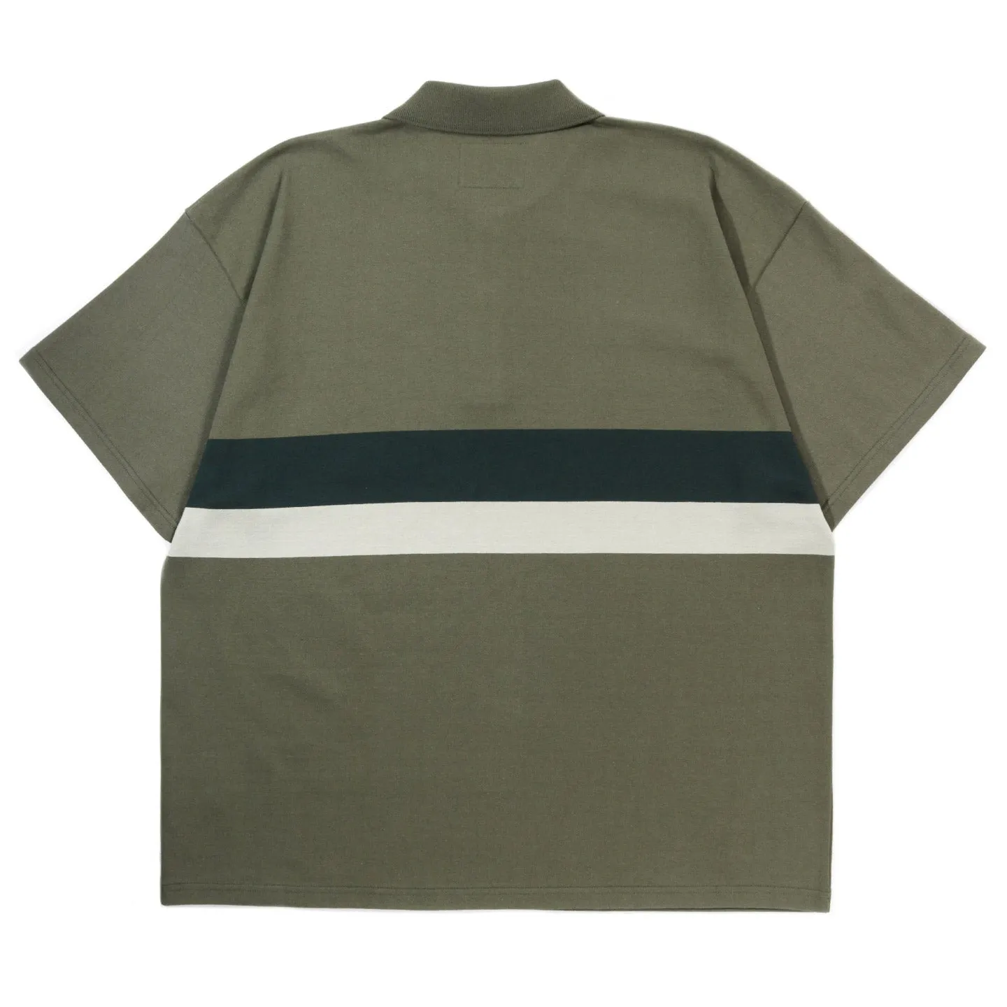 WTAPS MC POLO SHIRT OLIVE DRAB