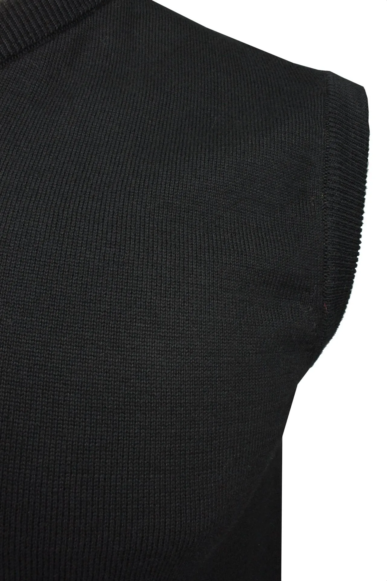 Xact Mens Knitted Sleeveless Vest/ Tank Top Jumper - 100% Cotton